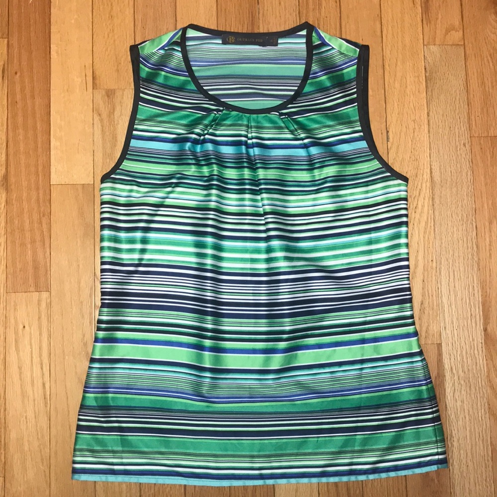 Outback Red The Limited Tank Top Small Striped